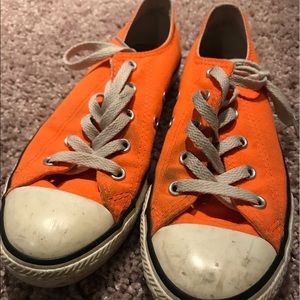 Orange Converse